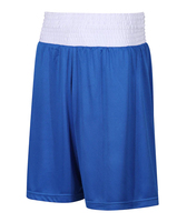 Özel Tasarım Unisex Mavi Hızlı Kuruyan Esnek Nefes Alabilen Polyester MMA Antrenman Şortu Bol Kesim Boks BJJ Muay Thai İçin
