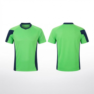 เสื้อโปโลแขนสั้นสีเขียวสำหรับผู้ชาย ทรงสปอร์ต ผ้าถักแห้งเร็ว ทรงปกติ - Product Image 5