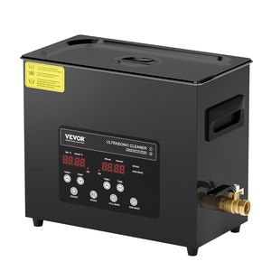 Pulitore a Ultrasuoni Digitale Industriale 6L 180W con Modalità Delicata e Frequenza 40kHz - Product Image 1