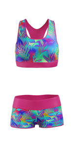 Ensemble 2 pièces de leggings de sport sans couture pour femme, soutien-gorge de yoga dos nu et leggings d'entraînement, tenue de sport pour la course à pied - Product Image 4