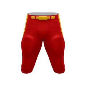 Pantalones de Fútbol Americano de Corte Regular con Protección Acolchada, Transpirables, Antibacterianos, de Secado Rápido, que Absorben la Humedad, Uniforme Personalizado para Equipos - Product Image 1