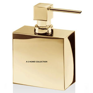 Dispensador de Jabón de Acero Inoxidable de Color Dorado Brillante con Forma Increíble, de Alta Resistencia, Muy Vendido en India, para Baño - Product Image 1