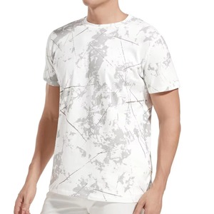 T-shirts de sublimation à col rond de haute qualité, personnalisés, à séchage rapide, 100% coton, pour hommes, poids lourd 320g - Product Image 2