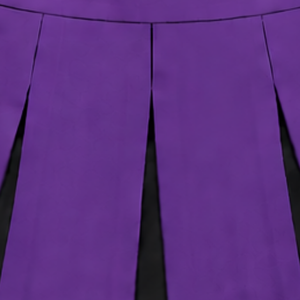 Jupe plissée Deep Purple pour femmes et filles, idéale pour la danse athlétique, les spectacles, l'entraînement, les compétitions, les uniformes scolaires et sportifs. - Product Image 3