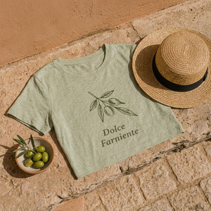 Playera de Punto Premium 100% Lino para Mujer, Suave, Transpirable, Antibacteriana, Estilo Y2K, Personalizable - Product Image 6