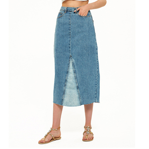 Wholesale Women Girls Denim Jeans Skirt - Product Image 2