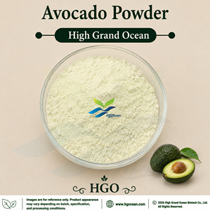 โรงงาน HGO จัดจำหน่ายผงอะโวคาโดบริสุทธิ์จากธรรมชาติ (เกรดอาหาร) ผงผลไม้แบบพ่นแห้งหรือแบบฟรีซดราย - Product Image 1