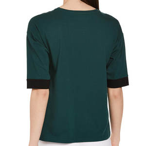 T-shirt femme color block pour l'été – Coupe confortable et couleurs résistantes à la décoloration – Design de haute qualité pour les acheteurs en gros 2026 - Product Image 6