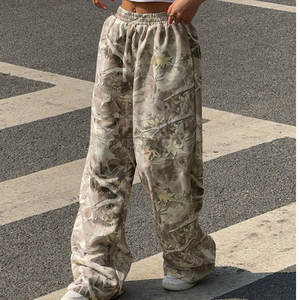 Women’s Lightweight Nylon <b>Drawstring</b> Jogger Pants Breathable Quick Dry Activewear <b>Trousers</b> - Product Image 4