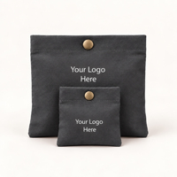 Kantong Kapas Organik Kustom Mewah dengan Tali Serut, Logo Cetak Sablon, Tas Penyimpanan Kosmetik, Kantong Mini untuk Perjalanan, Kantong Kacamata