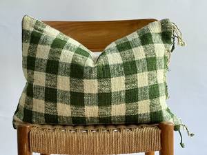 Funda de cojín de algodón y seda natural al por mayor, diseño geométrico a rayas ART INDIA TEX, características plegadas, sofá, decoración de hotel - Product Image 6