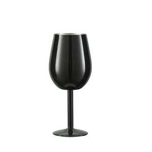 Ensemble de 2 verres à vin en acier inoxydable doré, gobelets en métal incassables pour les fêtes - Product Image 3