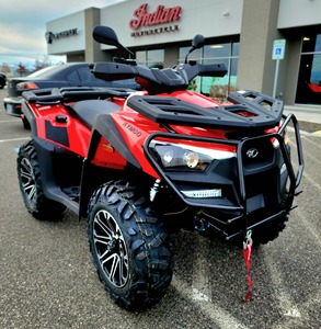 รถเอทีวี KYMCO MXU 700I LE สีแดงใหม่เอี่ยม แบบ Wood  ระบบขับเคลื่อน 2WD/4WD เปลี่ยนได้ อัตโนมัติ ขัดเงา สำหรับใช้งานออฟโรด - Product Image 1