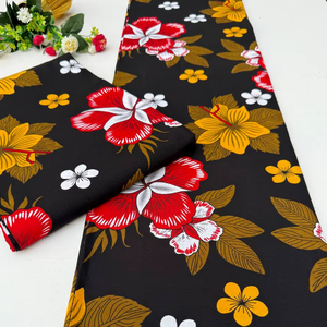 High Quality Bold African Wax Print 100% Cotton <b>Fabric</b> for Dresses and Everyday Fashion Tanzania - Product Image 1