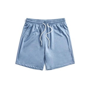 Shorts de sport pour hommes de haute qualité, solides, avec poches, séchage rapide, respirants, écologiques, personnalisables OEM - Product Image 1