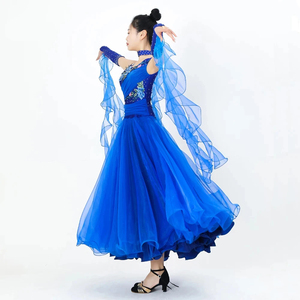 Women's <b>Ballroom</b> <b>Dance</b> <b>Dress</b> Stadium Modern Costume For Girls 2026 New Clothes Competition Adults <b>Dance</b> Performance Wear Gown - Product Image 2