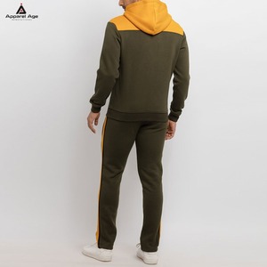Ensemble de survêtement pour homme de haute qualité, personnalisé, chaud pour l'hiver, respirant, en polaire épaisse, taille plus, avec sweat à capuche zippé et pantalon de jogging - Product Image 6