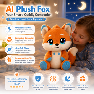 Robot Giocattolo AI per Bambini 4-9 Anni con Riconoscimento Emotivo, Attivazione Vocale, Compagno Interattivo, Ricarica USB, Certificato CE RoHS - Product Image 3