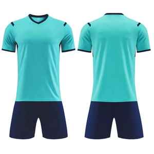 Tenue de football personnalisée de qualité supérieure fabriquée au Pakistan – Nouvelle collection, design par sublimation, uni, doux et rafraîchissant pour l'été. - Product Image 5