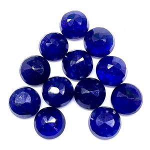 Zafiro Azul Natural de 8mm, Corte Redondo, Color Azul Vibrante, Lote de Piedras Preciosas Sueltas para Joyería, Venta al Por Mayor, Proveedor de Zafiro, OFERTA - Product Image 1