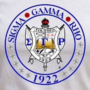 Camiseta Personalizada para Mujer de la Hermandad Griega Sigma Gamma Rho, con Gráfico de Letras, Manga Corta, Cuello Redondo, Informal - Product Image 6