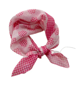 Women's <b>Silk</b> <b>Scarf</b> Fresh Breathable Soft Artistic Decorative Small <b>Silk</b> <b>Scarf</b> Versatile Floral Cotton Linen <b>Square</b> <b>Scarf</b> - Product Image 3
