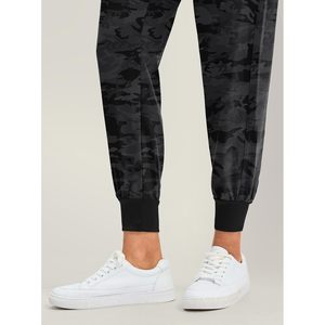 2025กางเกงวิ่งน้ำหนักเบาสำหรับผู้หญิง, กางเกงสีดำลายพรางลำลองออกกำลังกายในยิมท่องเที่ยวมีซิปกระเป๋า - Product Image 6