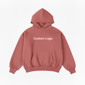 เสื้อฮู้ดดี้พิมพ์ลายสัตว์สำหรับฤดูหนาว แบบสวมหัว มีฮู้ด ผ้าฝ้าย 100% ทรงหลวม ออกแบบไหล่ตก สั่งทำได้ตามแบบ ขายส่ง - Product Image 1