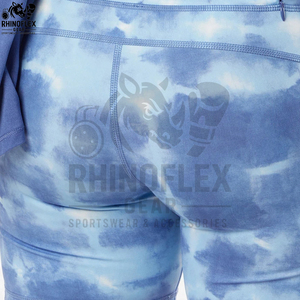 กางเกงขาสั้นออกกำลังกายสำหรับผู้หญิง แบบมีโลโก้สั่งทำได้ เนื้อผ้านุ่ม สวมใส่สบาย เอวสูง กระชับรูปร่าง - Product Image 4