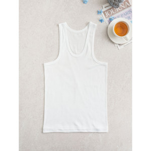 Canotte basic in cotone da uomo per la corsa - Comfort e stile - Product Image 1