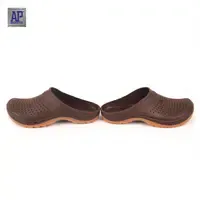 AP Boots <b>Brown</b> PVC <b>Clogs</b>-Comfortable Anti-Slip Slip-On Slippers for Garden & Sporty Winter Wear - Product Image 4