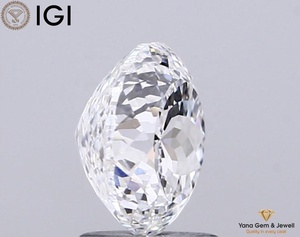 Diamant cultivé en laboratoire CVD, 1,50 carat, couleur E, clarté VVS2, forme portugaise, avec certificat IGI, idéal pour un cadeau de bague de mariage - Product Image 5