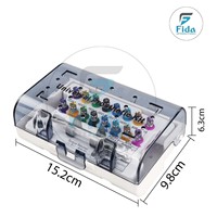 Kit de Llaves de Trinquete de Torque Manual Fida para Odontología, Kit Quirúrgico Protésico Universal, Reutilizable y Profesional