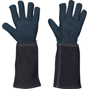 Fabricants en gros de gants de soudeur de sécurité personnalisés avec logo, gants de travail en cuir de vachette de qualité supérieure, gants de soudage TIG - Product Image 1