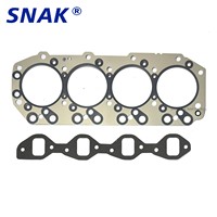 SNAK Kustom untuk Isuzu 4JA1 Paket Perbaikan yang Diperkuat Set Gasket MLS Lengkap 8-94436-892-0 4ja1 Rebuild Kit Fingerprint Steel