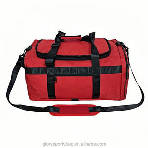 Premium Black Travel Duffle Bag Large Capacity Waterproof Oxford Weekender with Reinforced <b>Webbing</b> and Padded Shoulder <b>Strap</b> - Product Image 2