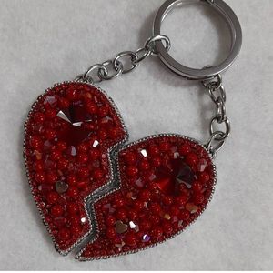 Unique Floral Embroidery Beaded <b>Keychain</b> Handmade Eco-Friendly MD HANDICRAFTS Decorative Backpack Charm Designer Handcrafted - Product Image 2
