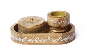 Handcrafted Arabic Incense Burner Resin Mabkhara for Burning <b>Oud</b> <b>Bakhoor</b> Frankincense and Myrrh - Product Image 5