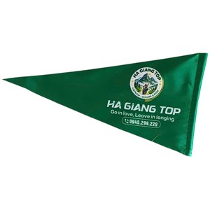 Bandera Rectangular Verde HA GIANG TOP del Equipo de Lucha MMA, Impresión Digital, Poliéster Resistente, Moderna y Fácil de Instalar - Product Image 1