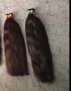 Cabello Indio Remy Super Double Drawn de 23"-26", Liso, Color Castaño Claro Natural, 100g - Product Image 2