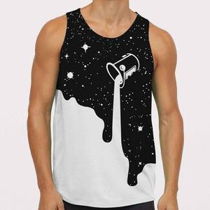 Débardeur Homme Séchage Rapide Sans Manches pour la Course Débardeur Décontracté Homme pour les Voyages et les Vacances Débardeur Homme en Coton Respirant - Product Image 1