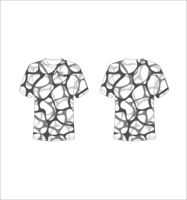 Kaos Sublimasi Lengan Pendek Custom, Pakaian Olahraga Ringan Dengan Pola Kamuflase Merah Hitam Putih, Produsen Grosir
