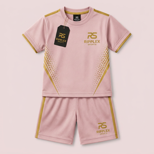 Nouvelle collection 2026 : Ensemble short d'entraînement deux pièces pour enfants, conçu pour le confort, le style, la durabilité et la confiance dans chaque activité - Product Image 1
