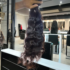 Cabello humano a granel de la mejor calidad, sin pelos, grises y nueces, solo cabello remy, superventas - Product Image 1