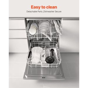 Licuadora Profesional de 85 oz y 1400 W para Smoothies, Multifuncional, con Motor Potente de 1400 W, Licuadora para Procesamiento de Alimentos - Product Image 6