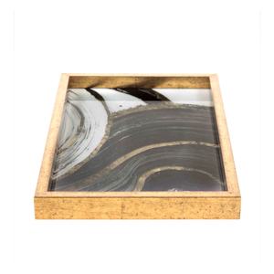 Bandeja de servicio Rectangular de MDF de grado comercial ecológica duradera hecha a mano apta para lavavajillas para decoración de hoteles y restaurantes - Product Image 6