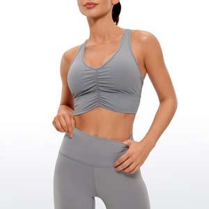 Sujetador Deportivo Nesta Sports Scrunch Racer Negro con Espalda Impresionante para Entrenamiento, Fitness y Yoga para Mujer - Product Image 5