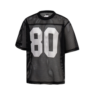 Soccer Mesh Jersey Quick Dry Training Top Soccer Mesh Jersey Athletic Fit Workout Wear Soccer Mesh Jersey - Product Image 3