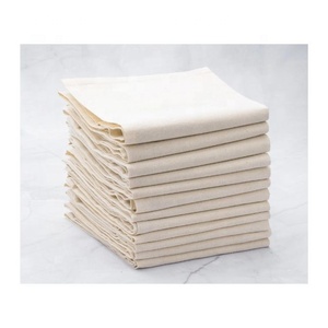 Conception effrayante Adorable citrouille Design plat brodé à la main sac de farine de golf serviettes Halloween torchons fournitures de décoration de cuisine - Product Image 3