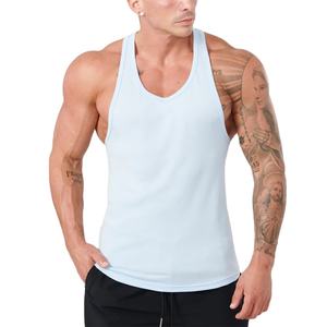 Débardeur de sport respirant personnalisé de haute qualité pour hommes, vêtements de sport avec options d'impression personnalisée, commandes en gros 2026 - Product Image 6